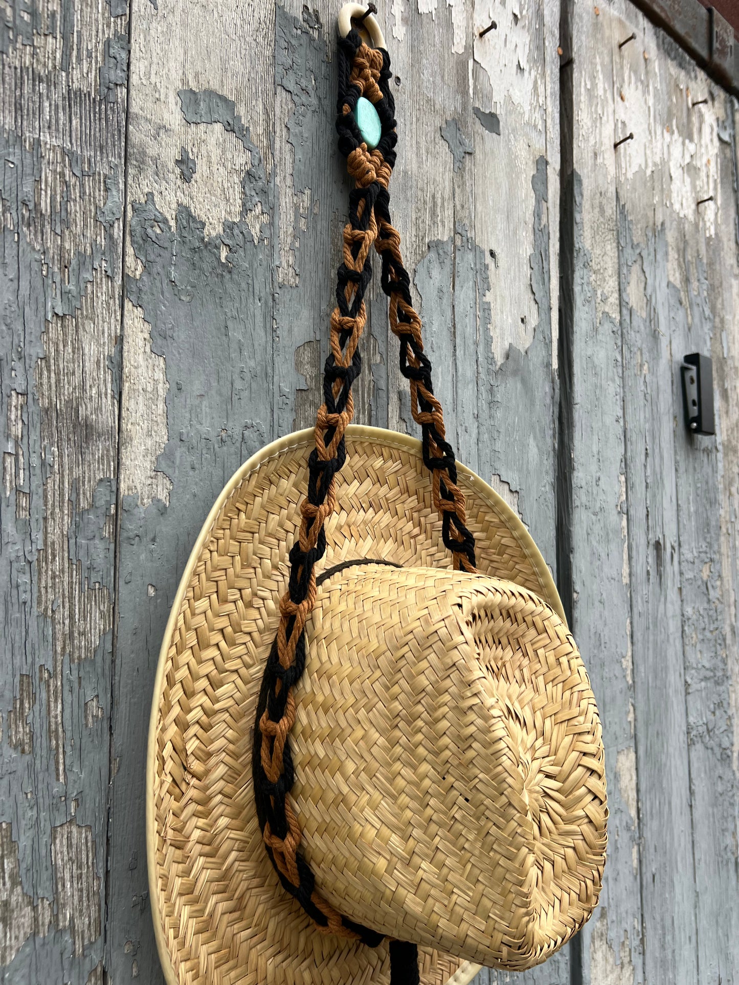Simple Macrame Hat Hangers