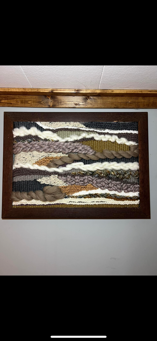 Framed Abstract Weave